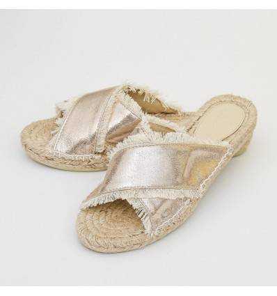 Mules Dorées Crabster - 2