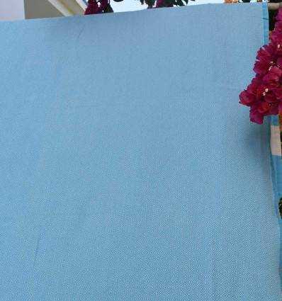 Fouta Diamant bleu turquoise Fouta Tunisia - 4