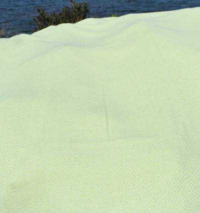 Fouta Diamant vert pastel Fouta Tunisia - 5