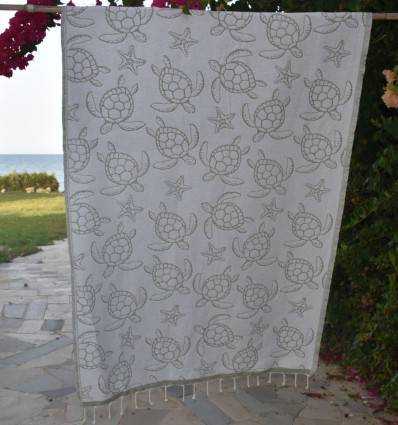 Fouta Seychelles Kaki Fouta Tunisia - 2