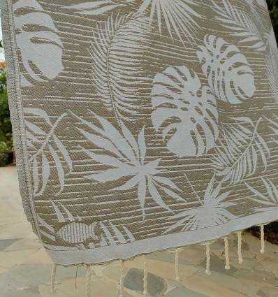 Fouta Amazon Taupe Fouta Tunisia - 3