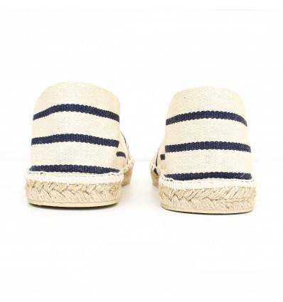 Espadrille Homme Marinière crème Crabster - 3