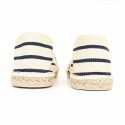 Espadrille Homme Marinière crème Crabster - 3