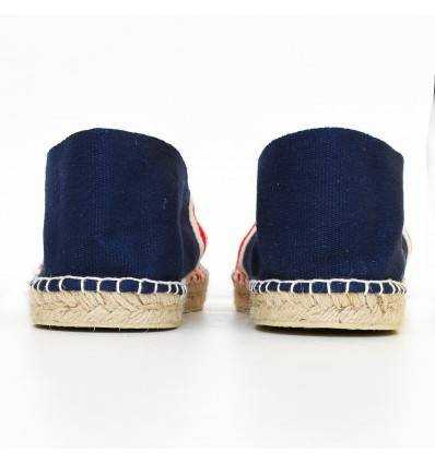 Espadrille Homme bleu avec rayures Crabster - 3