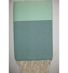 vert sauge rayée vert anglais 