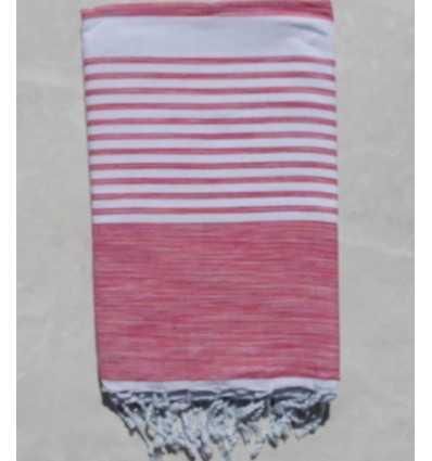 Grande fouta couleur rose