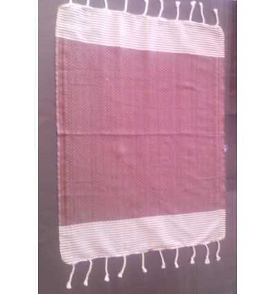 Mini fouta acajou