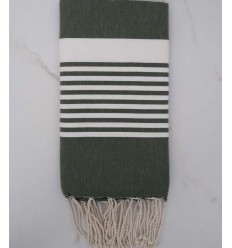 Fouta arthur vert anglais 