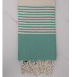 Fouta arthur vert jade 