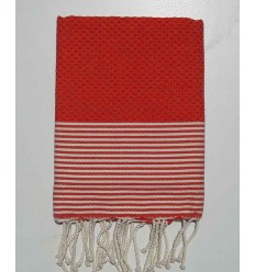 Enfant Nid d'abeille orange 