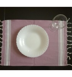 Mini fouta plate violet clair 