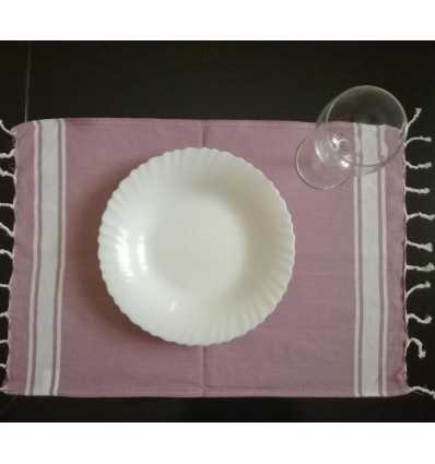 Mini fouta plate violet clair