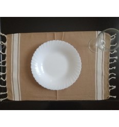 Mini fouta plate alezan 