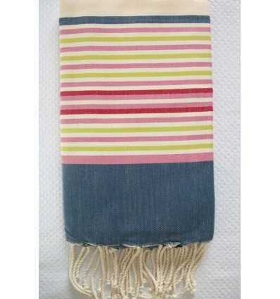 Fouta Plate ziwane 5 couleurs