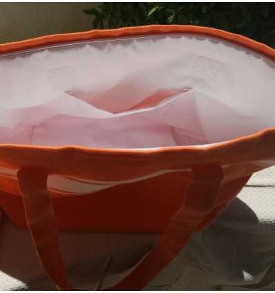 Sac de plage fouta orange 