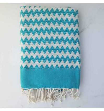 Fouta zigzag canard