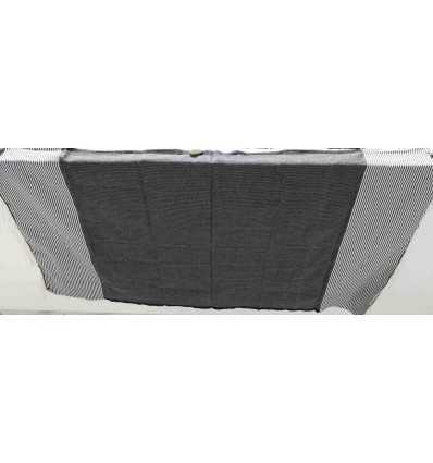 Enfant Nid d'abeille gris anthracite 