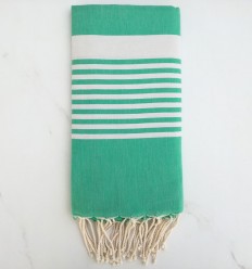 Fouta arthur vert smaragdin 