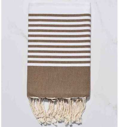 Fouta arthur bistre