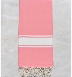 Jeté rose incarnadin clair
