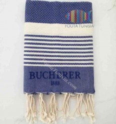 Fouta Broderie BUCHERER 