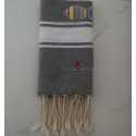 Fouta broderie M6 