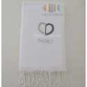 Fouta personnalisée pour mariage 