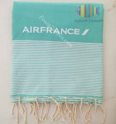 Fouta broderie AIR FRANCE 