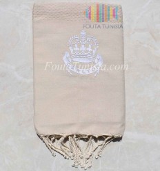 Fouta personnalisée hôtel CARLTON  2