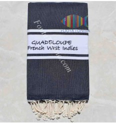 Fouta broderie GUADELOUPE 
