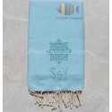 Fouta personnalisée motifs mariage 