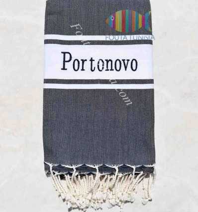 Fouta broderie PORTONOVO