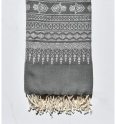 FOUTA KHOMSA Gris fer 