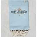 Fouta personnalisée Moët & Chandon Champagne 