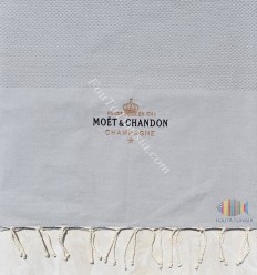 Fouta brodée Moët & Chandon  2