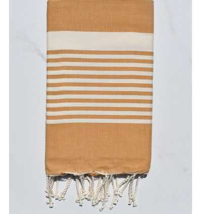 Fouta arthur marron ocre