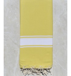 Jeté jaune beurre 2m/2m
