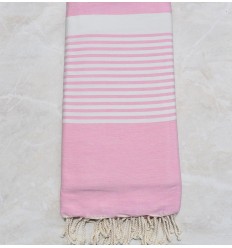 Jeté rose clair 2m/3m