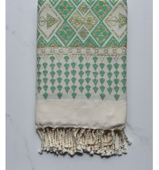 Fouta khlela vert 