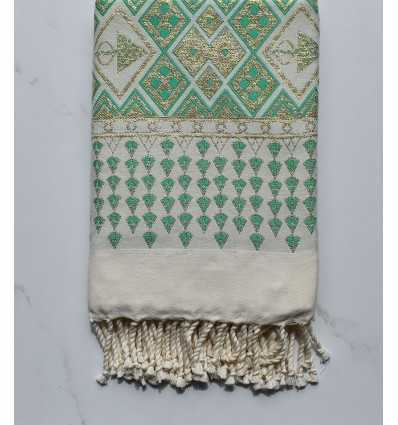 Fouta khlela vert