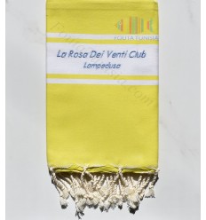 Fouta broderie La Rosa Dei Venti Club LAMPEDUSA 