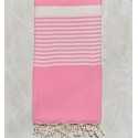 Jeté rose dragée 2.3m*2.8m 