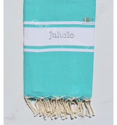 Fouta brodée Juhulo catamaran italie 