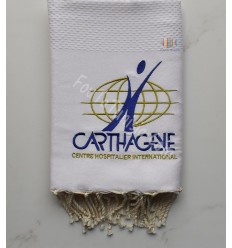 Fouta brodée CARTHAGENE 