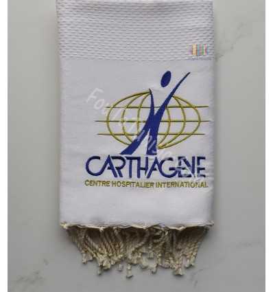 Fouta brodée CARTHAGENE