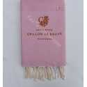 Fouta brodée hotel crillon le brave 