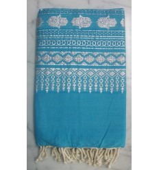 FOUTA KHOMSA turquoise 