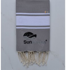 Fouta plate brodée Sun Marine 