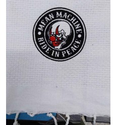 Fouta broderie motard club  2