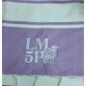 Fouta brodée le mouton à 5 pattes 